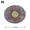 Sun Glowing Stepping Stone - Outdoor Garden Decor with Solar Powered LED Lights