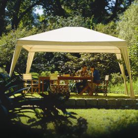 ga12Ft x 10Ft Folding Gazebo with Carry Bag in Camel