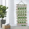 Indoor Outdoor Wall Hanging Willow Wood and Jute Garden Trellis